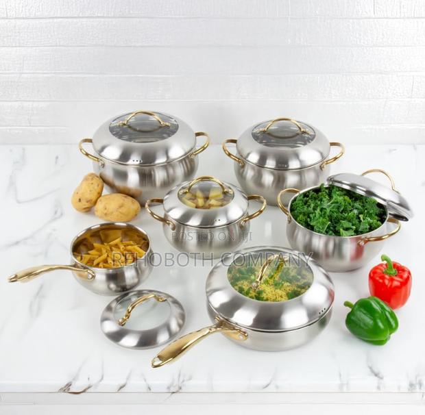 Sq Professional Lustro Stainless Steel Saucepan and Casserole Set 6pc · Photo 2