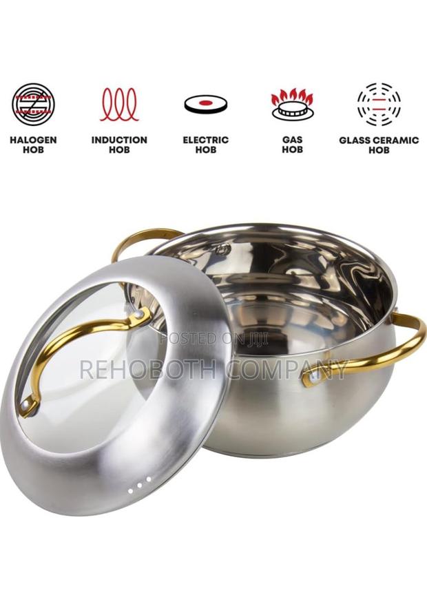 Sq Professional Lustro Stainless Steel Saucepan and Casserole Set 6pc · Photo 3