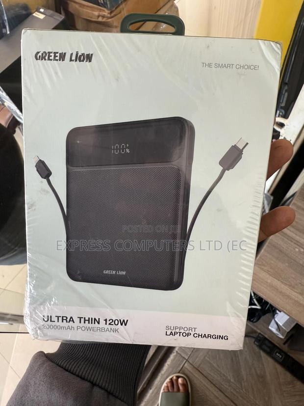 Green Lion Ultra Thin 120w 20000mah Laptop Power Bank From Uk Original · Photo 1