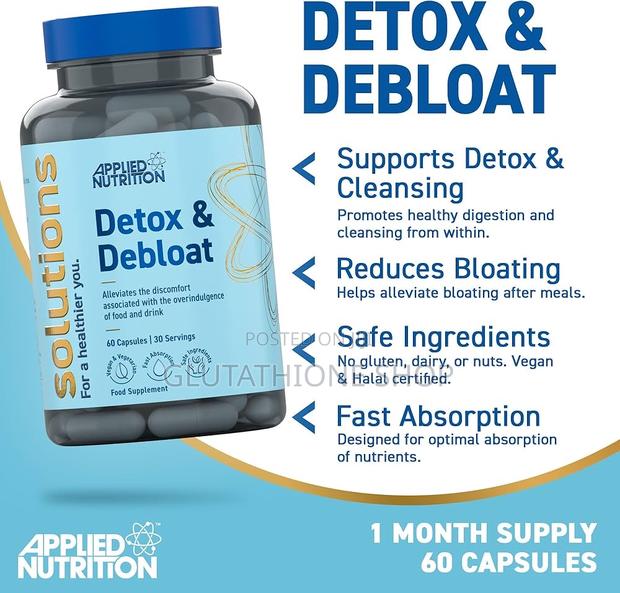Applied Nutrition Detox Debloat Is a Natural Supplement · Photo 1