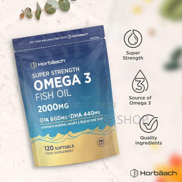 Horbaach Omega-3 Fish Oil Supplements · Photo 2