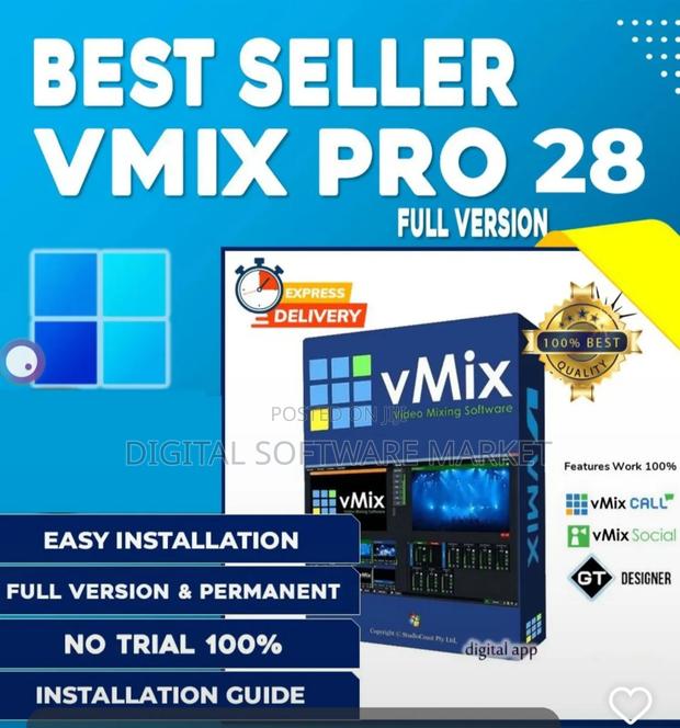 Vmix Pro 28 Lifetime License (Quick Delivery and Easy Installation) · Photo 1
