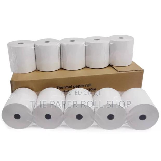 80x80 Thermal Paper Rolls 50rolls/Carton · Photo 1