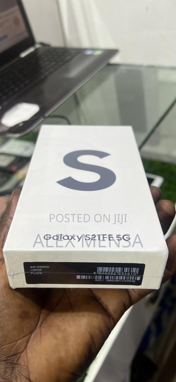 New Samsung Galaxy S21 FE 128 GB Purple · Photo 3