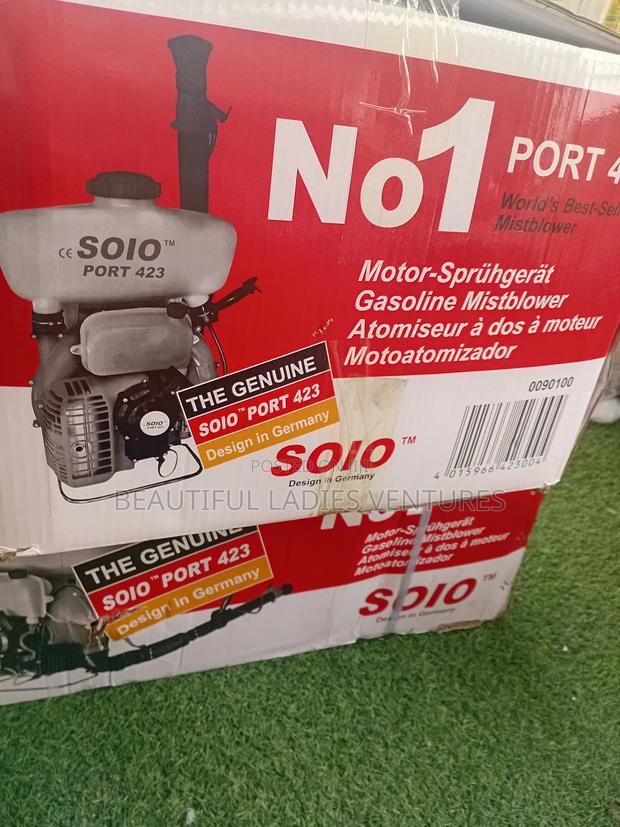 Application of Chemicals, Herbicides Pesticides Solo423port Machine · Photo 1