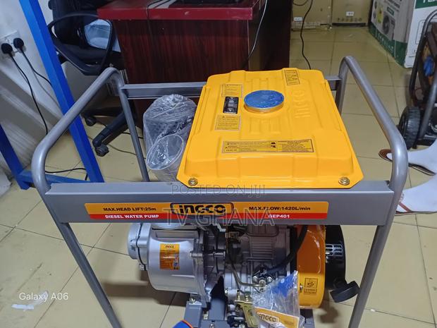 Super Powerful Ingco 4" Water Pump – Reliable Efficient · Photo 1