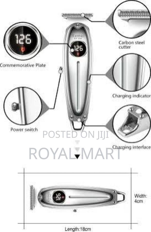 Kemei Professional Hair Trimmer for Men · Photo 1