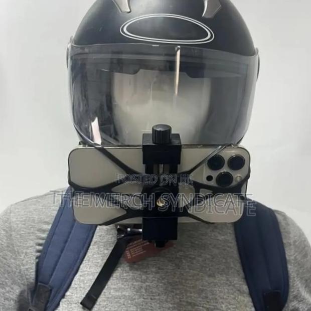 5in1 Motovlog Pov Motorcycle Helmet Chin Camera Phone Strap Mount · Photo 4