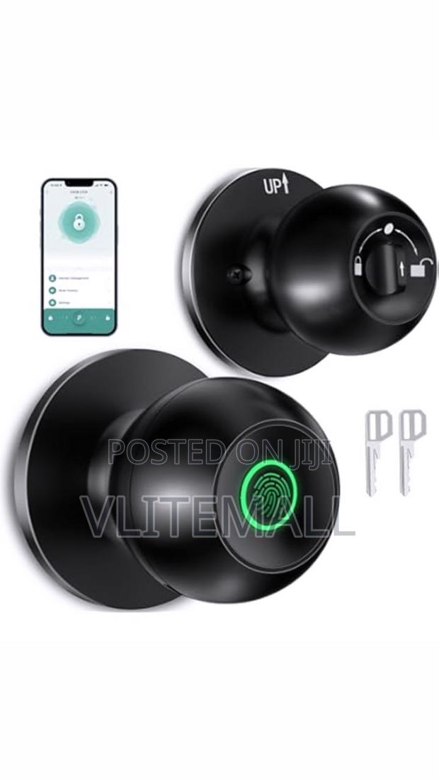 Smart Fingerprint Home Security Ble App Keyless Door Lock Es807 · Photo 1