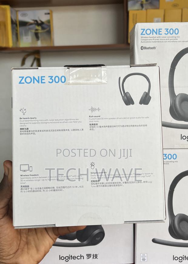 Logitech Zone 300 Wireless Headset With Microphone · Photo 2