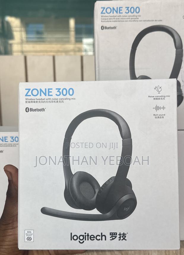 Logitech Zone 300 Wireless Headset Mic · Photo 1