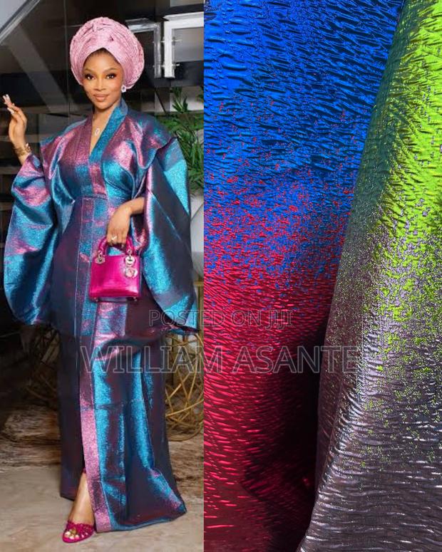 Glossy Brocade Fabrics