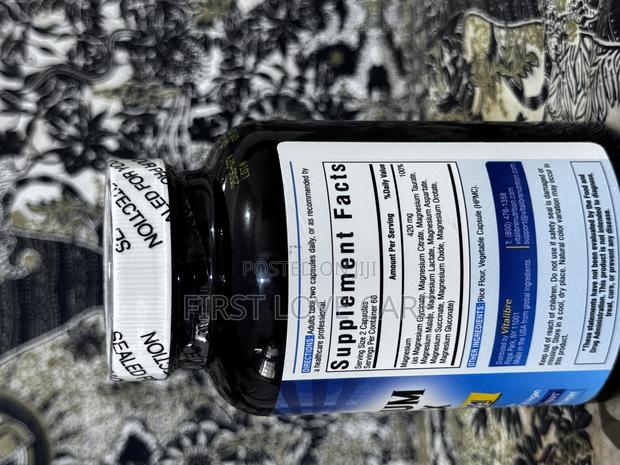 Vitalibre 10-in-1 Magnesium Complex Full Spectrum 420mg (120pill) · Photo 2