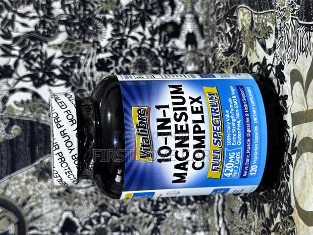 Vitalibre 10-in-1 Magnesium Complex Full Spectrum 420mg (120pill) · Photo 1