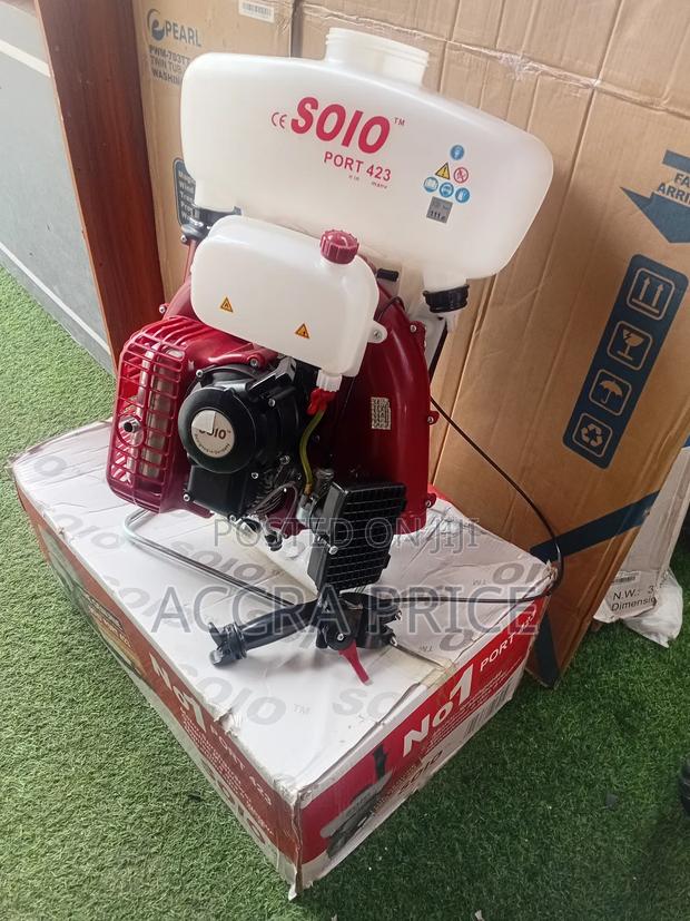 Snappy Vegetation Work With Solo 423 Sprayer Knapsack Machine · Photo 1