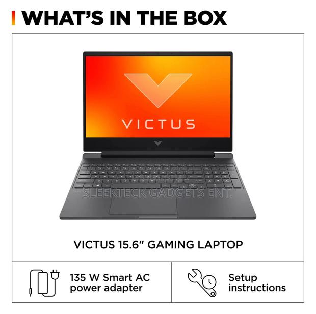 New Laptop HP Victus 16 8GB AMD Ryzen 5 SSD 256GB · Photo 8