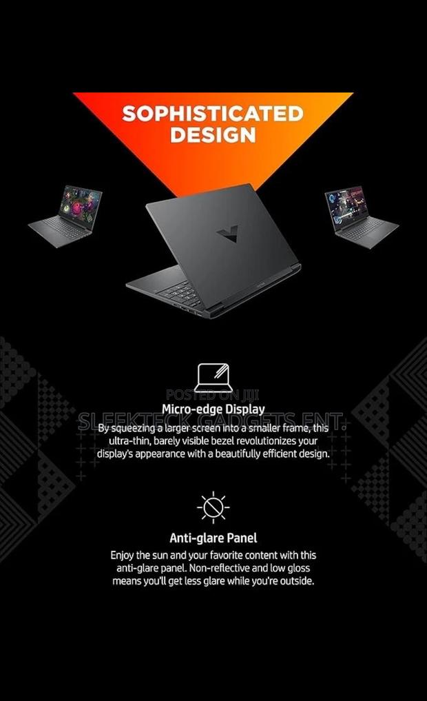 New Laptop HP Victus 16 8GB AMD Ryzen 5 SSD 256GB · Photo 7