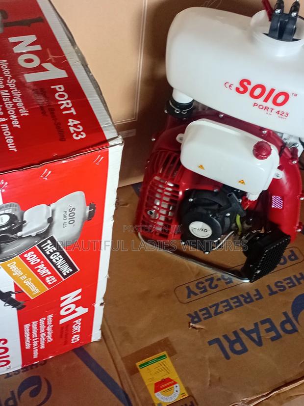 Soloport 423 – Your Sweet Partner for Every Spraying Job Best Machine · Photo 1