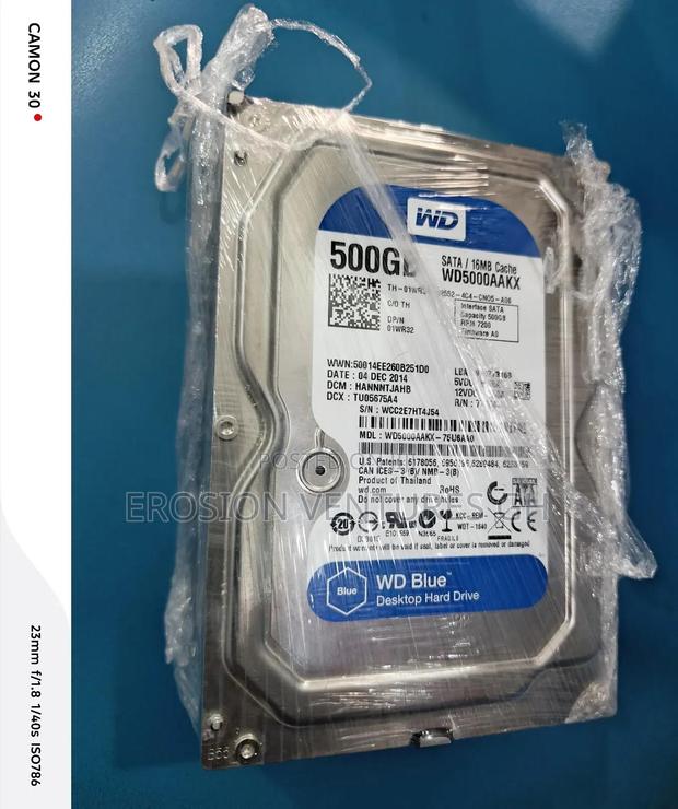 Desktop Hard Drive 500gb · Photo 1