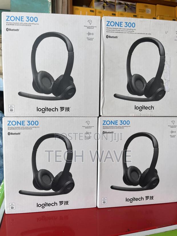 Logitech Zone 300 Wireless Headset With Microphone · Photo 4