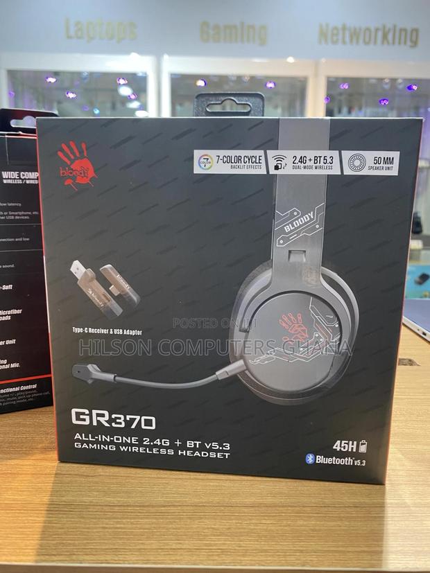Bloody Gr370 Gaming Wireless Headset · Photo 1