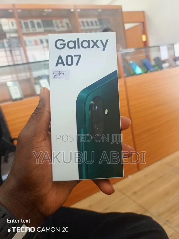 New Samsung Galaxy A07 4G 128 GB Black · Photo 1