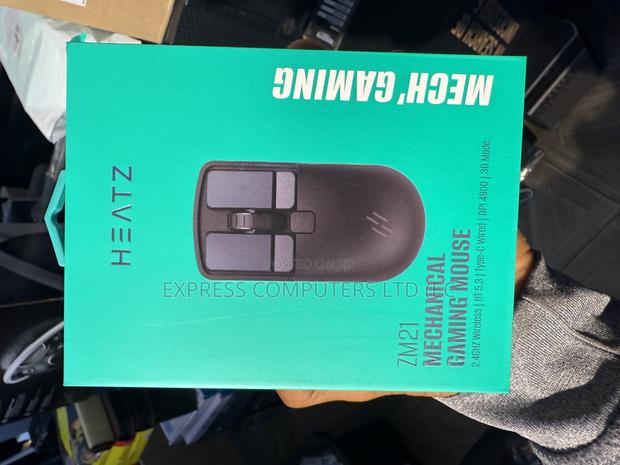 Heatz Original Mechanical Rechargeable Battery Gaming Bluetooth Mouse · Photo 1