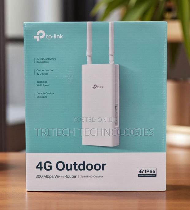 Tp-link Outdoor 300mbps 4g Wifi Router Tl-mr100 · Photo 1