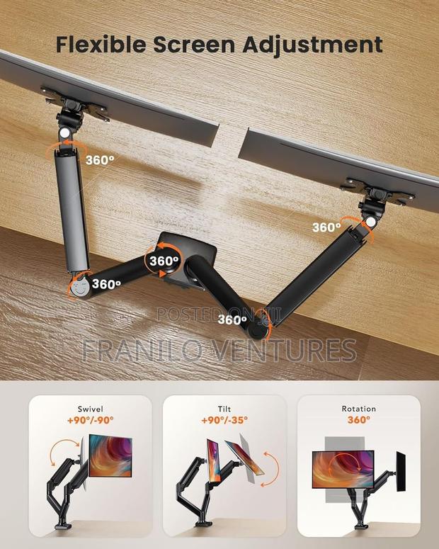 Dual Monitor Arm · Photo 1