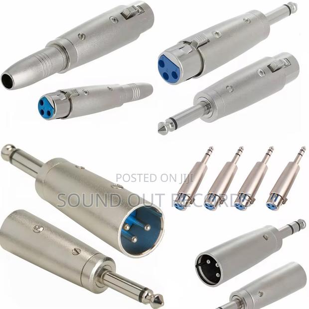 1pair Male -female Xlr To 6.5mm Male-female Converters · Photo 1