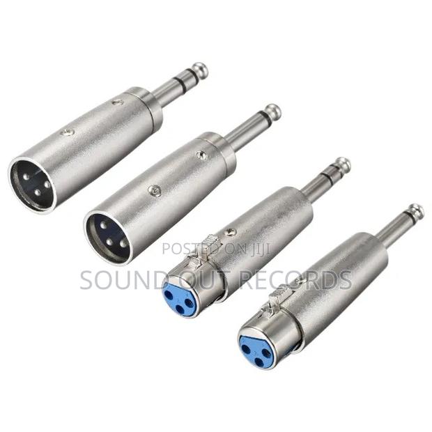 1pair Male -female Xlr To 6.5mm Male-female Converters · Photo 2
