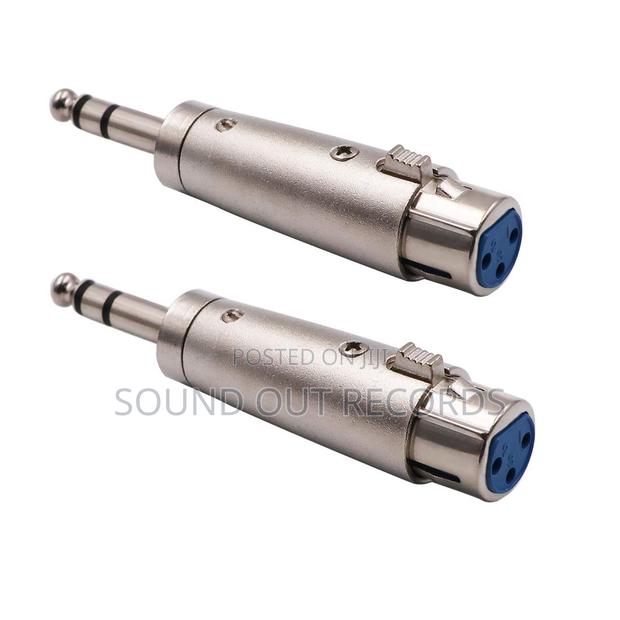 1pair Male -female Xlr To 6.5mm Male-female Converters · Photo 3