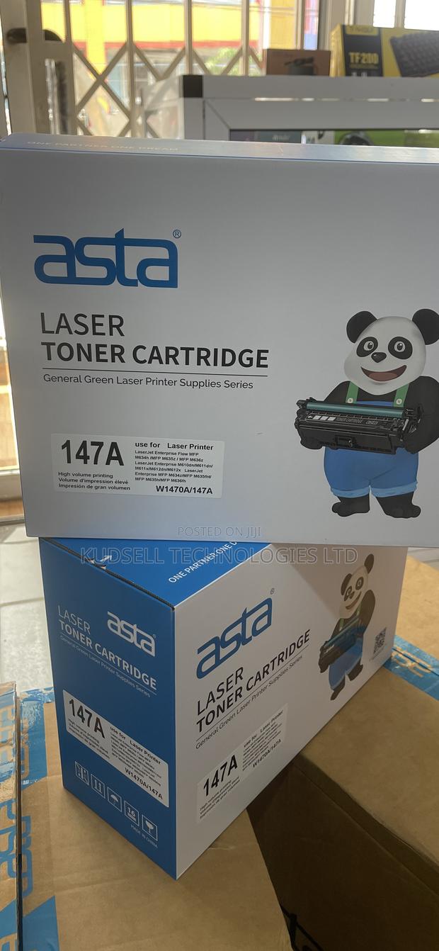 Asta 147a Black Toner Cartridge (W1470a) · Photo 2