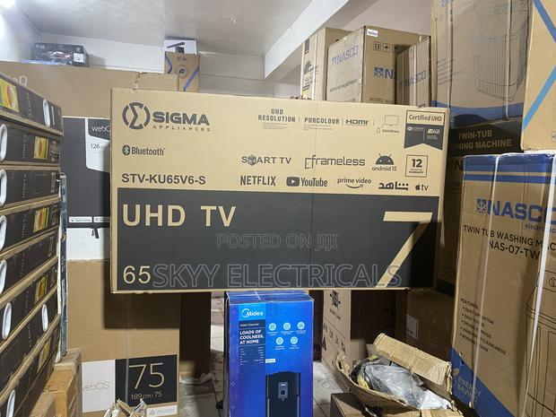 Sigma 65”Smart Satellite Uhd 4k Clear View Tv · Photo 2
