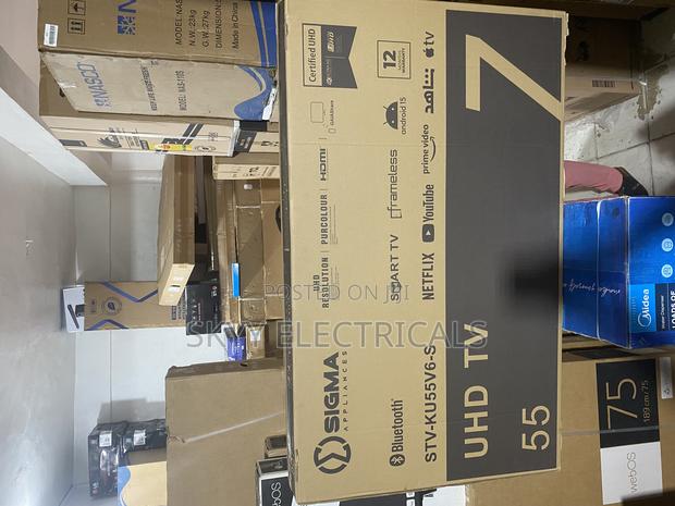 Sigma 55”Smart Satellite Uhd 4k New Tv · Photo 2