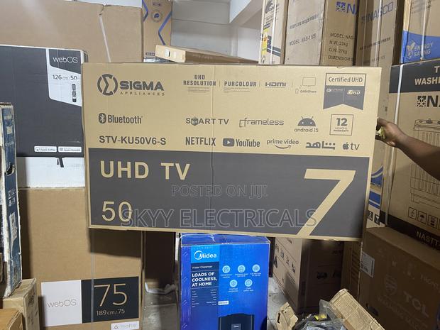 Sigma 50” Smart Uhd 4k Clear New Tv · Photo 1
