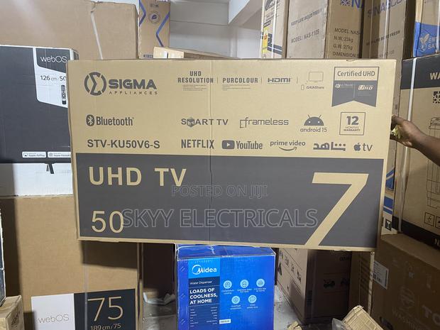 Sigma 50” Smart Uhd 4k Clear New Tv · Photo 2