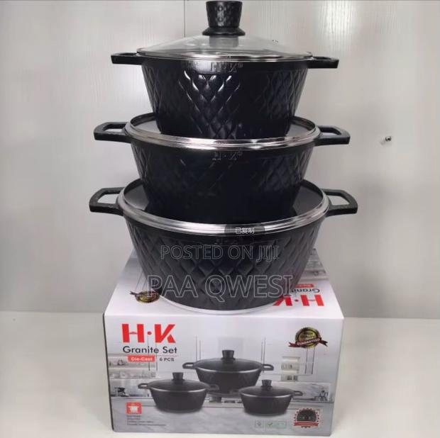 Heavy Duty H·Vk Granite Pot Set | 12 Pieces · Photo 1