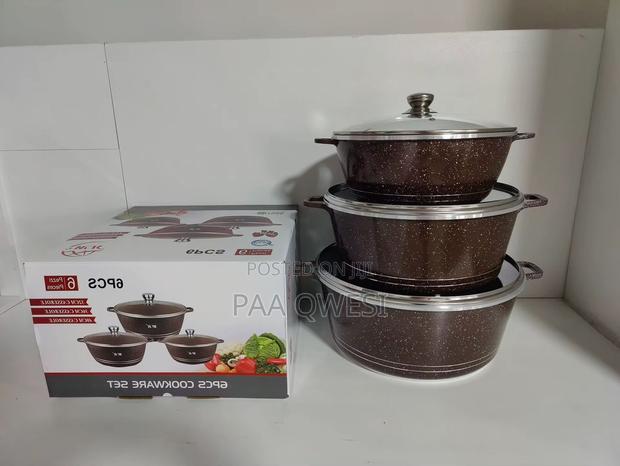 Complete 6pcs Wk Casserole Set – Non-Stick Heat Efficient · Photo 1