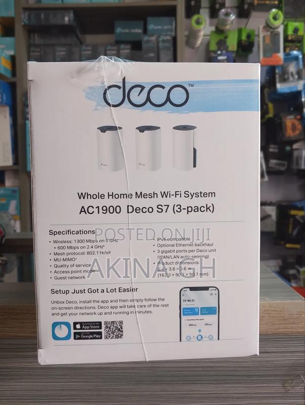 Tp Link Deco S7 Ac1900 Whole Home Mesh Wifi System (3pack) · Photo 4