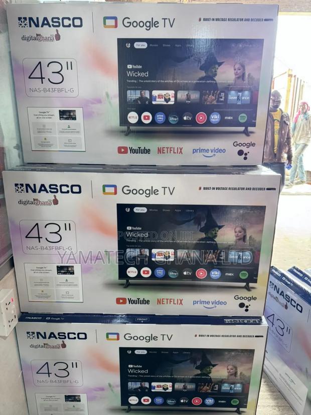 Nasco 43 Inch Google Smart Android Tv (Nas-b43bfl-g) · Photo 1