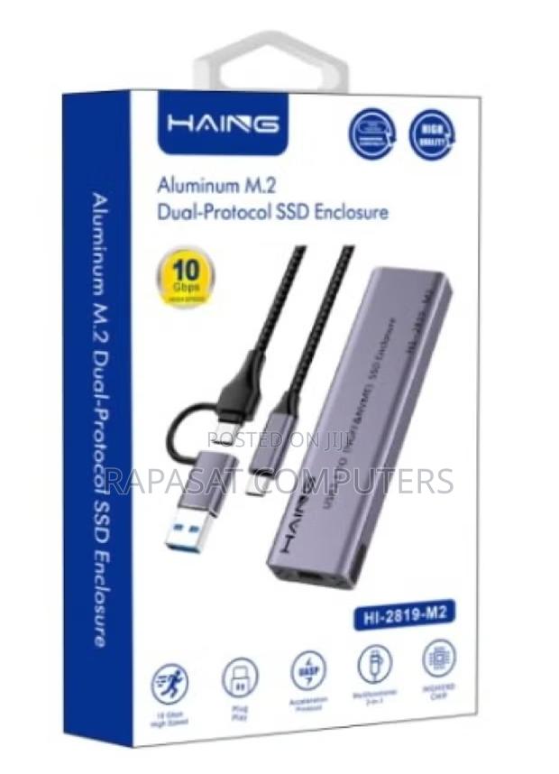 Haing M.2 2 in 1 Nvme Enclosure Hi-2819 · Photo 1