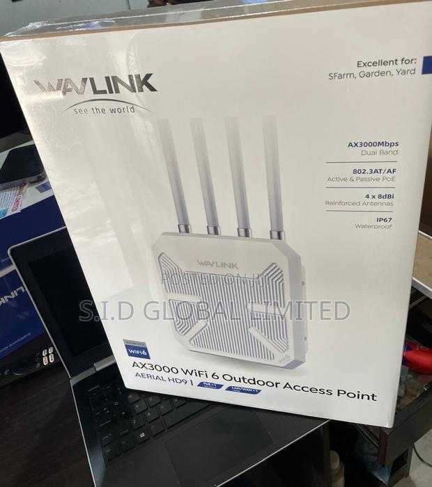 Wavlink Ax3000 Hd9 – Lightning-fast Wi-fi 6, Built For Outdoors · Photo 1