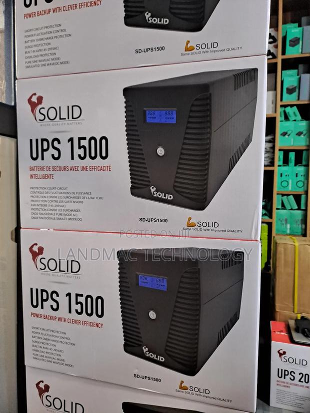 Solid Ups 1500va (Universal Output) · Photo 1