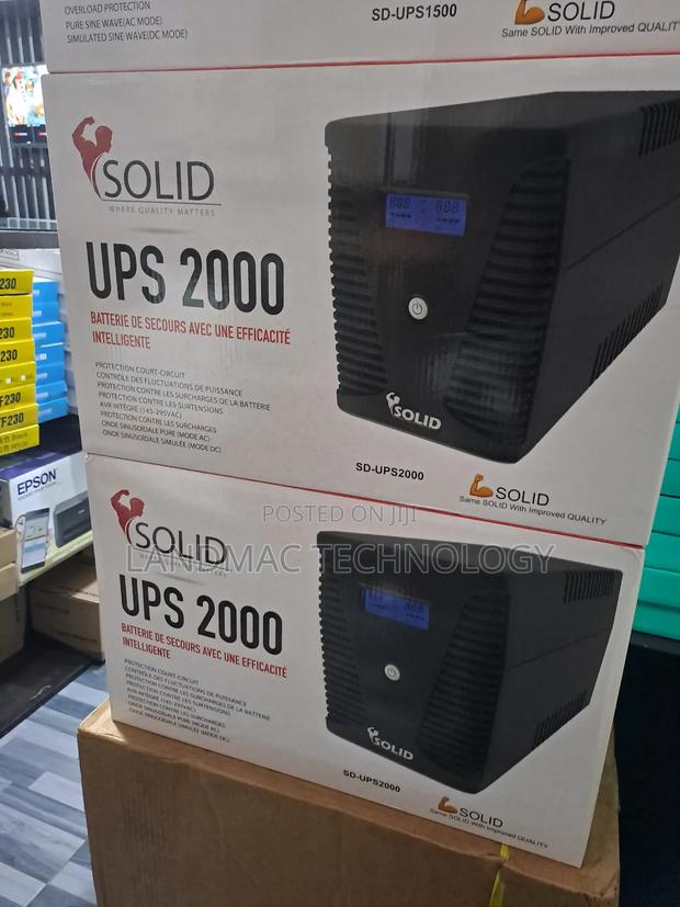Solid Ups 2000va (Universal Output) 2 Kva · Photo 1
