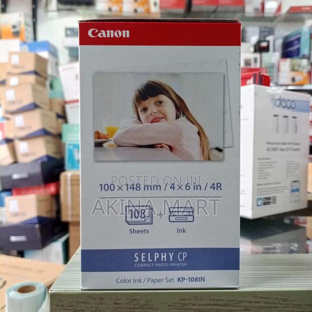Canon Kp-108in Color Ink Paper Set · Photo 1