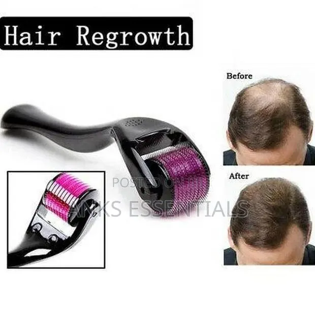 Derma Roller 1.0mm – Hair Growth Skin Glow Tool · Photo 1