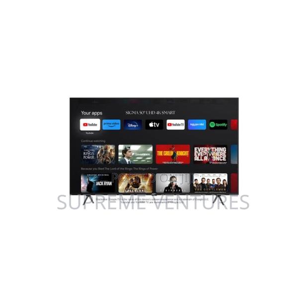 Sigma 50′′ Uhd 4k Smart Android Digital Frameless Tv Sig-ku50v6-s · Photo 1