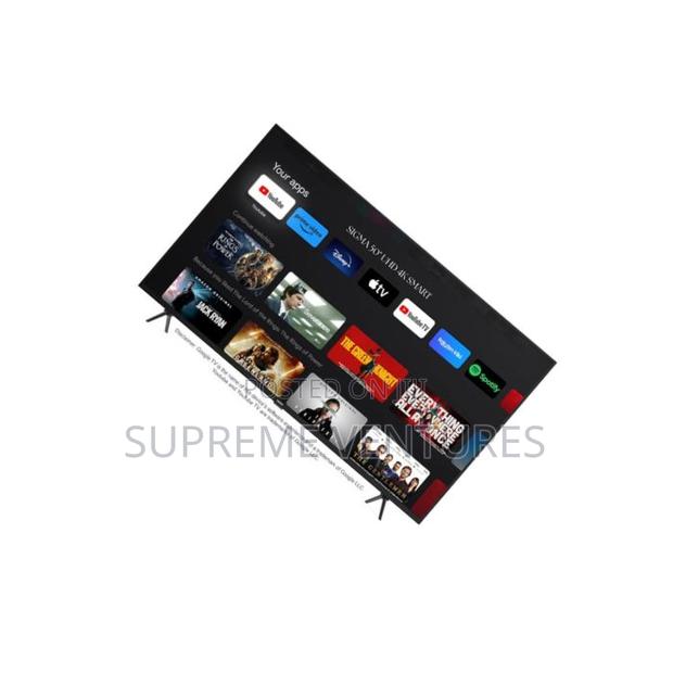 Sigma 55′′ Uhd 4k Smart Android – Digital Frameless Tv Sig-ku55v6-s · Photo 1