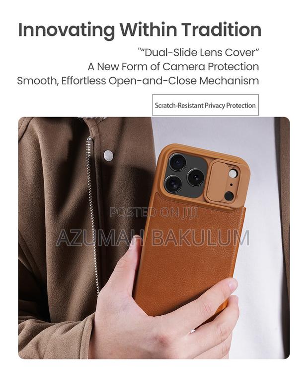 17 Pro Max | 17 Pro Leather Flip Cover · Photo 6